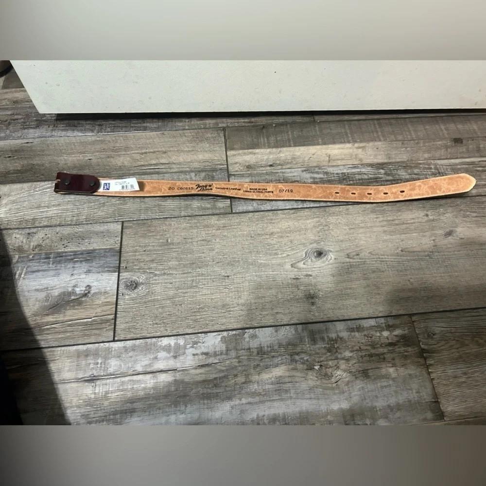 Youth Tony Lama Little Texas Brown Leather Belt size 20